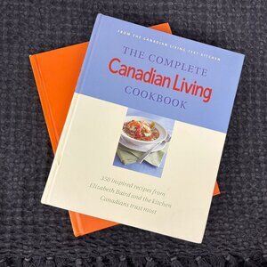 Canadian Living Cookbook & Baking Book Set – Hardcover Recipes Bundle